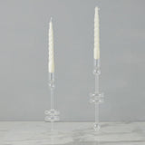 Europe 2 You GLASS CANDLESTICK Clear