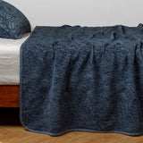 Bella Notte Linens GEORGIA BEDSPREAD Midnight