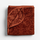 Bella Notte Linens GEORGIA BLANKET Autumn