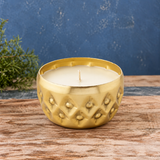 RADIANT PRESSED METAL CANDLE