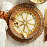 Good Earth Pottery LUNCHEON PLATE Bluebird