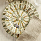 Good Earth Pottery LUNCHEON PLATE Grey Goose