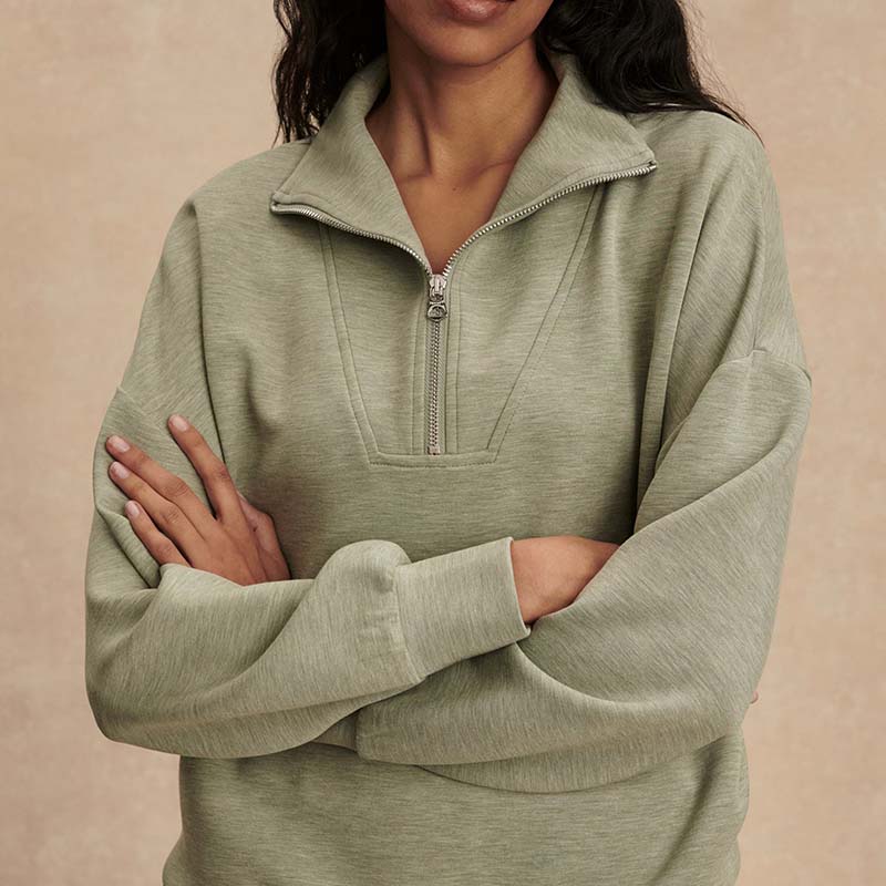 Varley HAWLEY HALF ZIP SWEAT