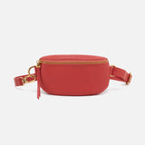 Hobo FERN BELT BAG - SPRING 24 Red Clay Pebbled Leather