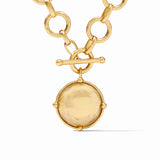 Julie Vos HONEYBEE STATEMENT NECKLACE Iridescent Champagne