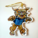 Lauren Dunn ACRYLIC MASCOT ORNAMENT Wildcat