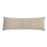 Pom Pom At Home JOJO PILLOW WITH INSERT Ivory_Charcoal 14x40