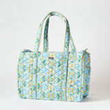 Laura Park Designs TRAVEL DUFFLE BAG English Garden Blue