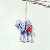 Lauren Dunn ACRYLIC MASCOT ORNAMENT Elephant