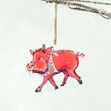 Lauren Dunn ACRYLIC MASCOT ORNAMENT Razorback