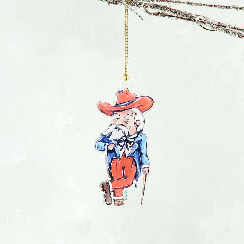 Lauren Dunn ACRYLIC MASCOT ORNAMENT Rebel