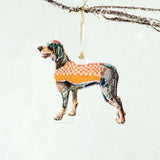 Lauren Dunn ACRYLIC MASCOT ORNAMENT Tennessee