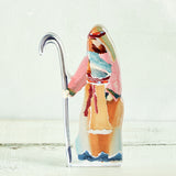 Lauren Dunn ACRYLIC NATIVITY SHEPHERD 1 Pink Large