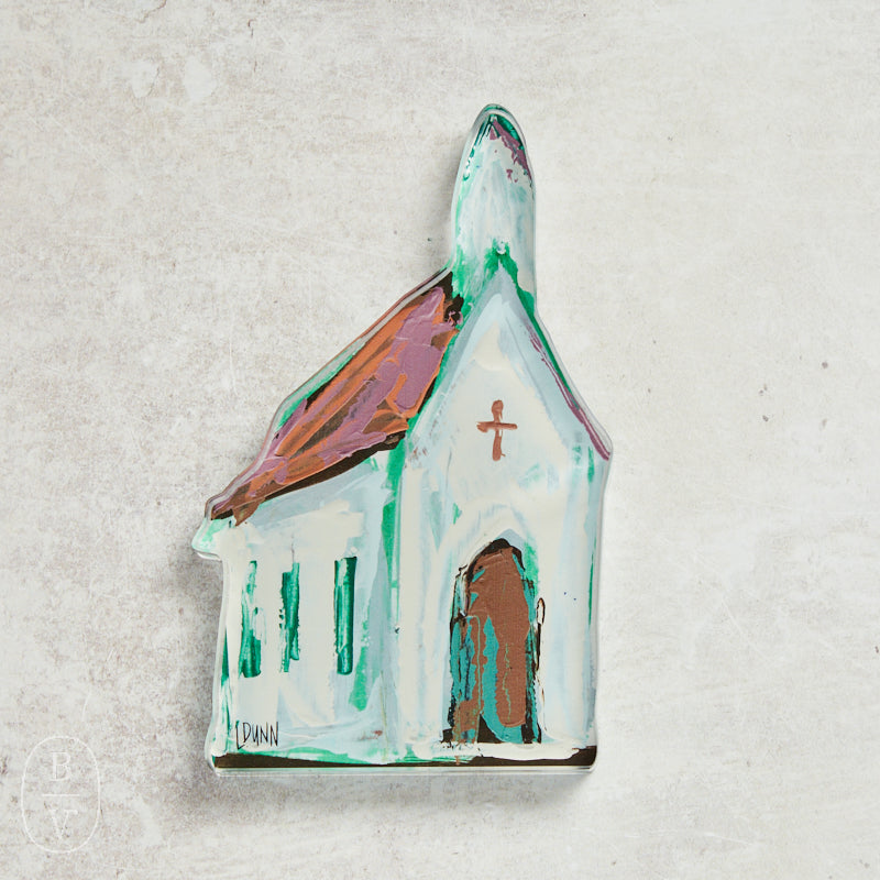 Lauren Dunn ACRYLIC CHURCH BLOCK Copper Top Large