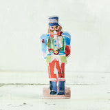 Lauren Dunn ACRYLIC NUTCRACKER Blue Jacket