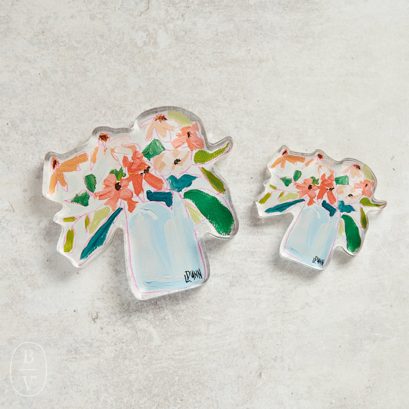 Lauren Dunn ACRYLIC BLOOM BLOCK Wildflowers