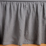 Bella Notte Linens LINEN BED SKIRT French Lavender