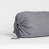 Bella Notte Linens LINEN THROW PILLOW French Lavender 9x39_Bolster