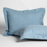 Bella Notte Linens LINEN SHAM Tahoe Blue