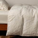 Bella Notte Linens LINEN DUVET COVER Natural