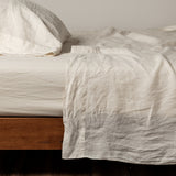 Bella Notte Linens LINEN FLAT SHEET Natural