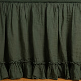 Bella Notte Linens LINEN WHISPER BED SKIRT Juniper