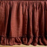 Bella Notte Linens LINEN WHISPER BED SKIRT Autumn