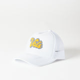 Littlebrightbird GAMEDAY DOUBLE PUFF SCRIPT TRUCKER HAT Vols White