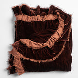 Bella Notte Linens LOULAH BLANKET Autumn Throw_56x76