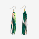 Ink and Alloy MELISSA EARRINGS Bright Emerald