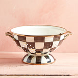 MacKenzie-Childs ENAMEL COLANDER Courtly Check Large