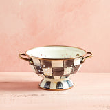 MacKenzie-Childs ENAMEL COLANDER Courtly Check Small