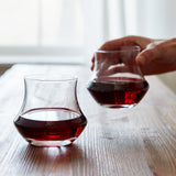SET OF 2 MADISON STEMLESS WINE GLASS IN GIFT BOX