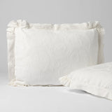 Bella Notte Linens MARISETTE SHAM Winter White