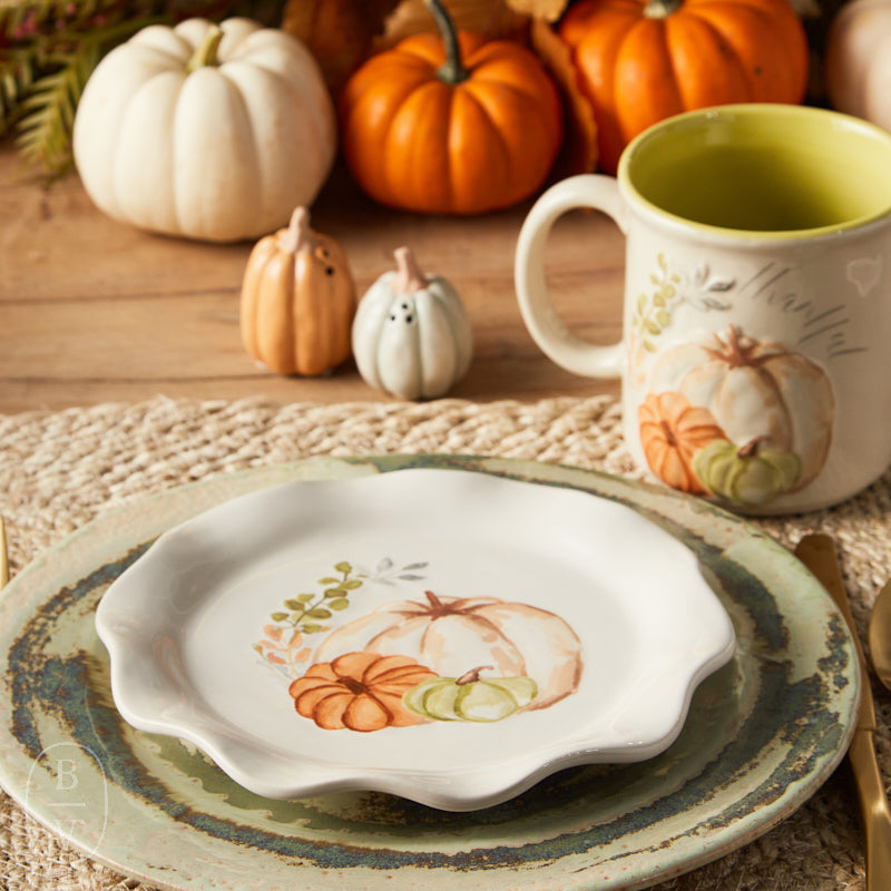 Mudpie GATHER PUMPKIN MUG