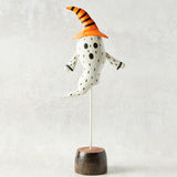 Mudpie HALLOWEEN TIN SITTER Ghost