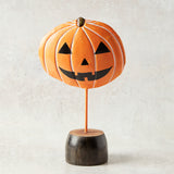 Mudpie HALLOWEEN TIN SITTER Pumpkin