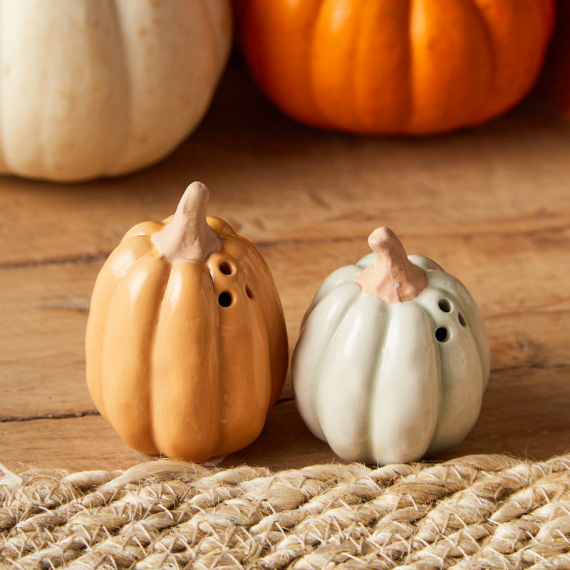 Mudpie PUMPKIN SALT/PEPPER SHAKER