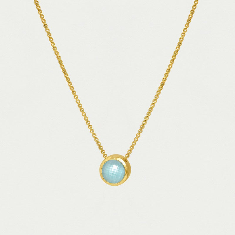 Dean Davidson SIGNATURE MIDI PENDANT Iridescent Sky Blue