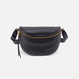 Hobo JUNO BELT BAG - SPRING 24 Black Pebbled Leather