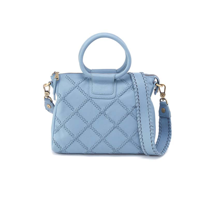 Hobo SHEILA MEDIUM SATCHEL SS26 Cloud Leather Bluebell