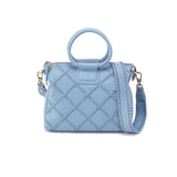 Hobo SHEILA MEDIUM SATCHEL SS26 Cloud Leather Bluebell