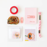 Cotton Clara Craft Kits and Supplies PANSY NEEDLEPOINT KIT