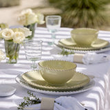 Costa Nova PEARL DINNER PLATE Lily Green