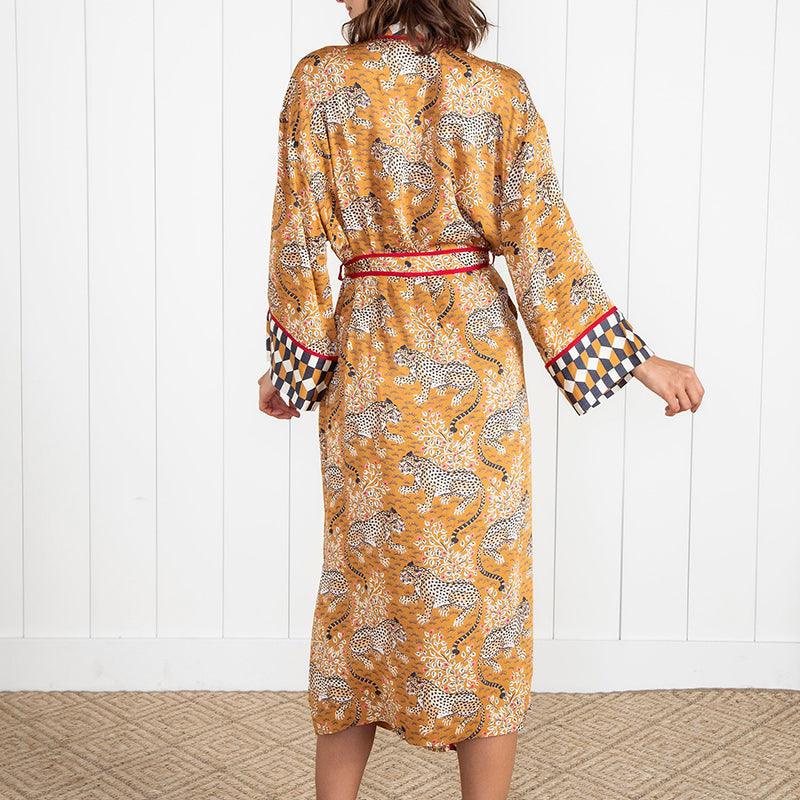 Printfresh BAGHEERA ECO SATIN ROBE