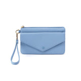 Hobo GOLDIE WRISTLET SS26 Pebbled Leather Sea Breeze