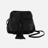 Hobo BIRDY CROSSBODY BAG Black Pebbled Leather