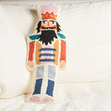 Peking Handicraft NUTCRACKER SHAPED HOOK PILLOW