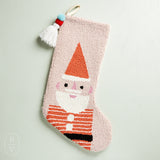 Peking Handicraft TUFTED POM POM TASSEL STOCKING Santa