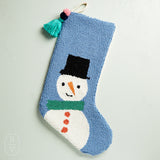 Peking Handicraft TUFTED POM POM TASSEL STOCKING Snowman